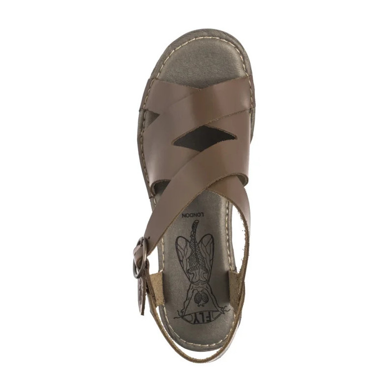 FLY London Eria Bridle Camel P801536002 (FL414-b) shoes