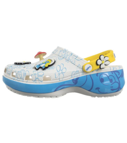 Crocs Smurfs Platform Clog Multi 210882-90H (CR351-a) shoes
