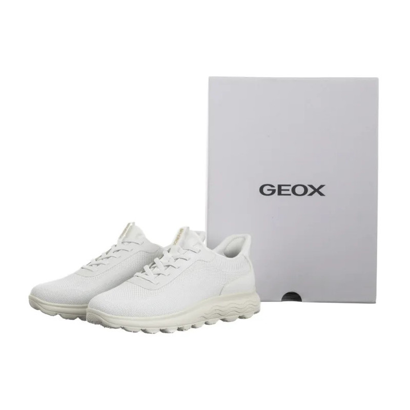 Geox D Spherica Plus A - Knit.Te+Sy White D557MA 06KBC C1000 (GE216-a) sports Shoes