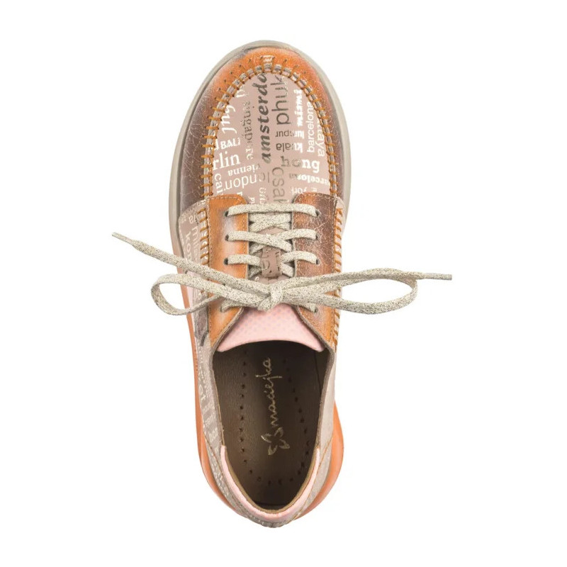 Maciejka Pomarańczowe 06776-18/00-1 (MA1324-a) sports Shoes