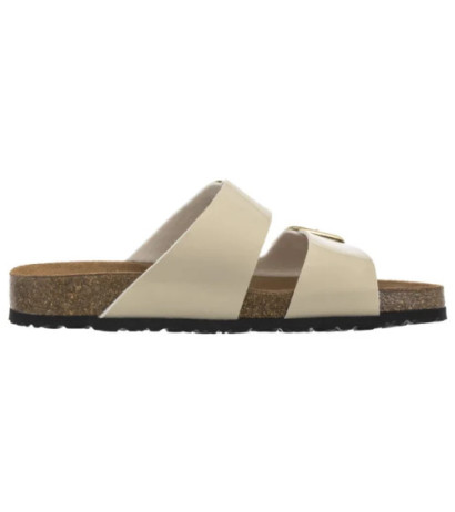 Tamaris Beżowe 1-27503-42 253 Nude Patent (TM525-a) Women's Shoes/Flip Flops