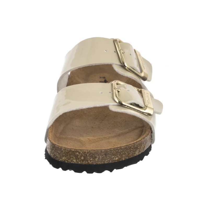 Tamaris Beżowe 1-27503-42 253 Nude Patent (TM525-a) Women's Shoes/Flip Flops