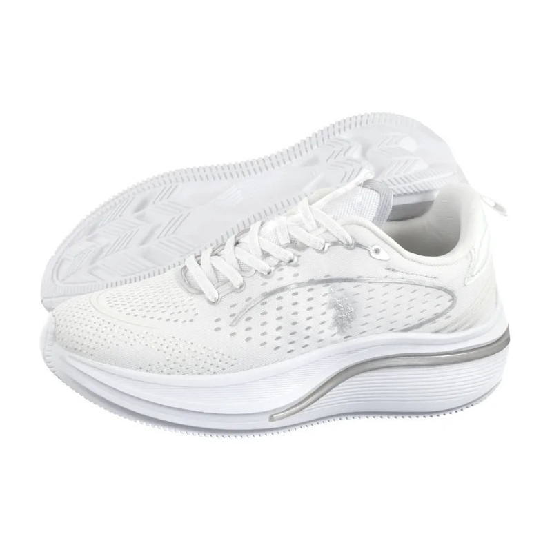 U.S. Polo Assn. Claude004 WHI-SIL01 CLAUDE004W/5MY1 (US199-a) shoes