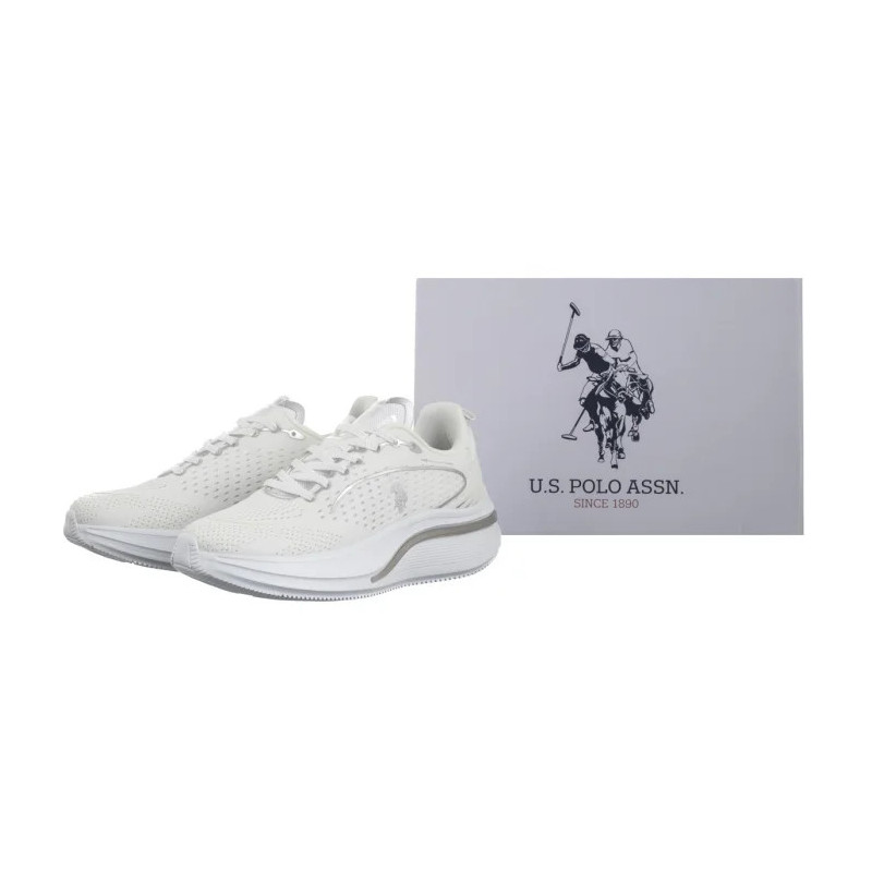U.S. Polo Assn. Claude004 WHI-SIL01 CLAUDE004W/5MY1 (US199-a) shoes
