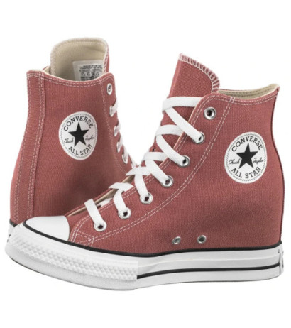 Converse CTAS Wedge Hi Light Saddle/White/Black A13832C (CO760-a) shoes