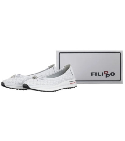 Filippo Białe DP6718/25 WH (FO146-a) shoes