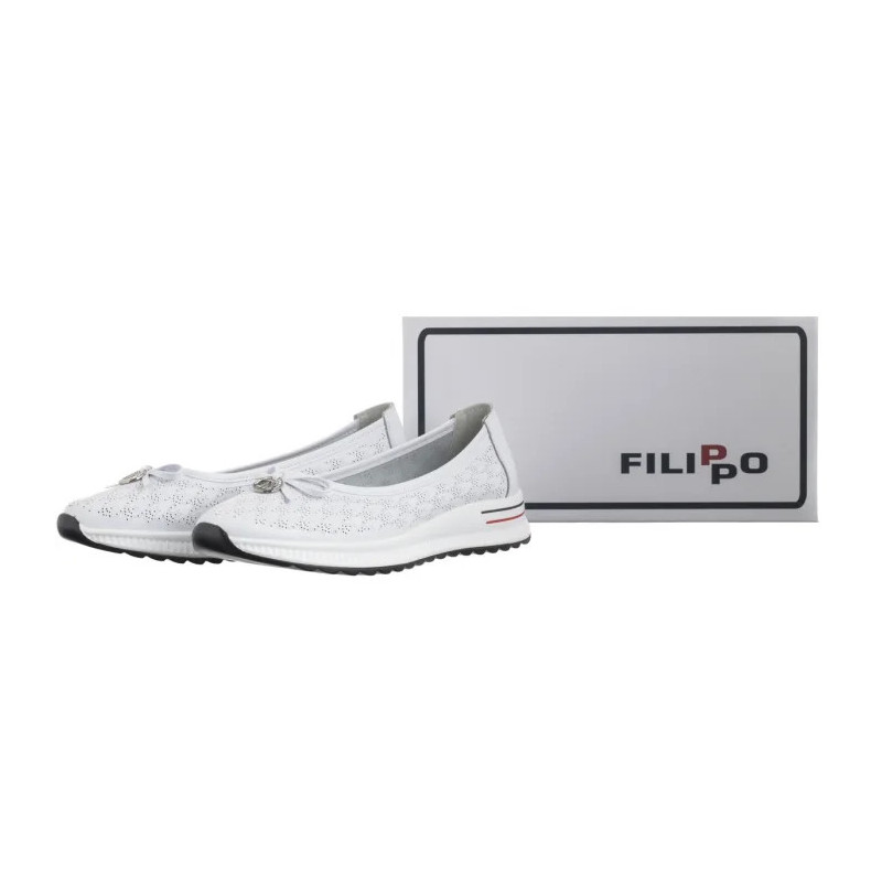Filippo Białe DP6718/25 WH (FO146-a) shoes