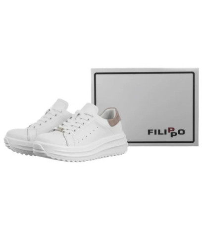 Filippo Białe DP6739/25 WH BE (FO149-a) shoes