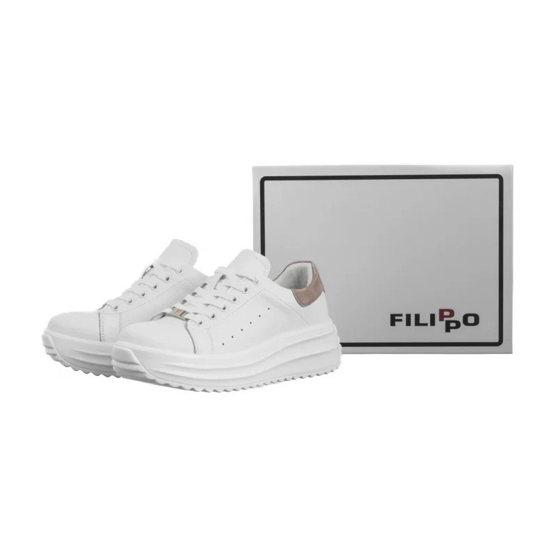 Filippo Białe DP6739/25 WH BE (FO149-a) shoes