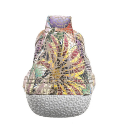 Artiker Pomarańczowe w Kwiaty 55C2751 (AR150-a) ballerinas