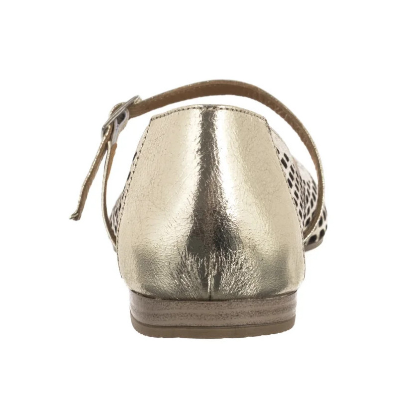 Venezia Złote Ażurowe L094LEGOOBA034 (VE829-a) ballerinas