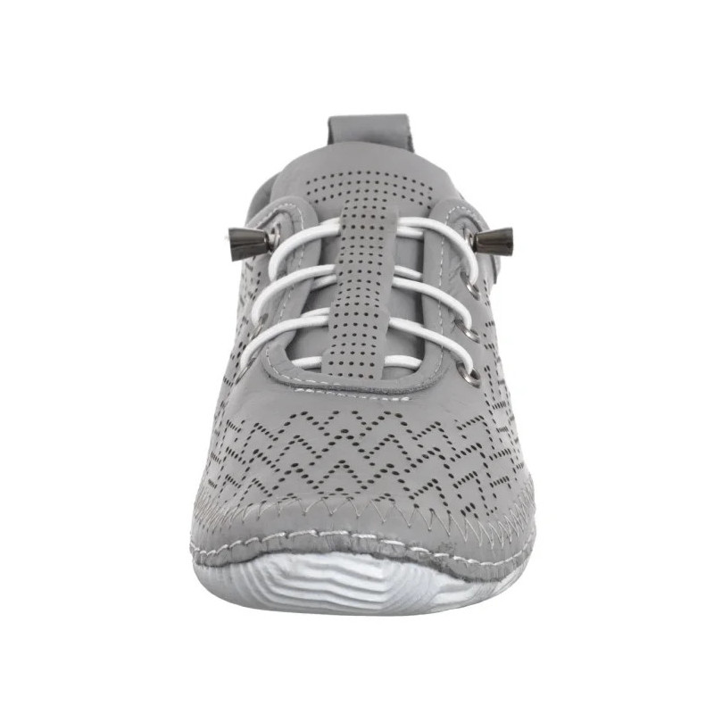 Venezia Szare Ażurowe R165LEGEOSP047 (VE831-a) sneakers