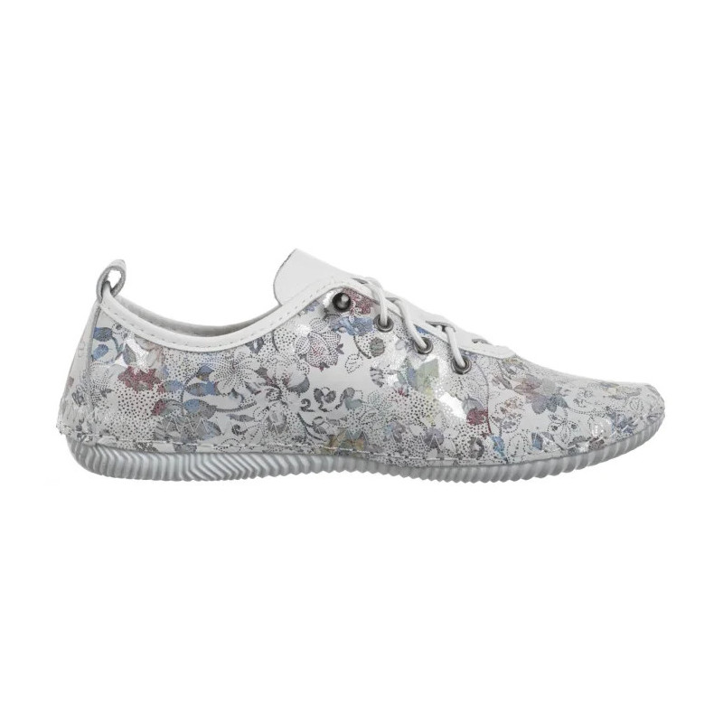 Venezia Białe w Kwiaty R161NUMUOSP047 (VE830-b) sneakers