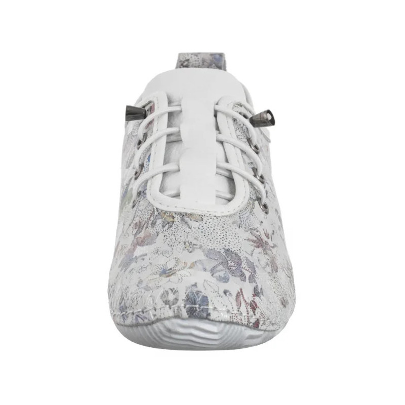 Venezia Białe w Kwiaty R161NUMUOSP047 (VE830-b) sneakers