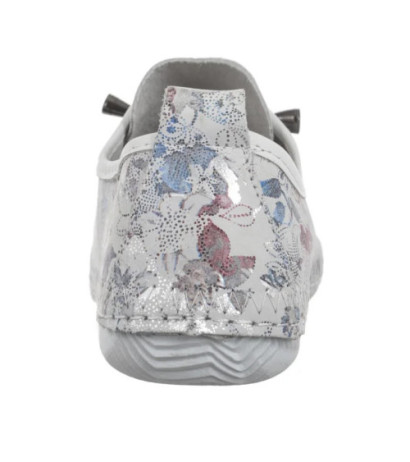 Venezia Białe w Kwiaty R161NUMUOSP047 (VE830-b) sneakers