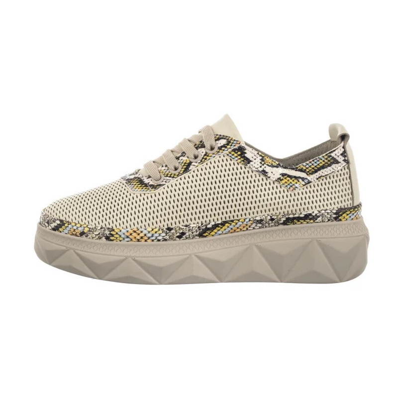Venezia Beżowe Ażurowe L055LEBEOSP033 (VE832-a) shoes