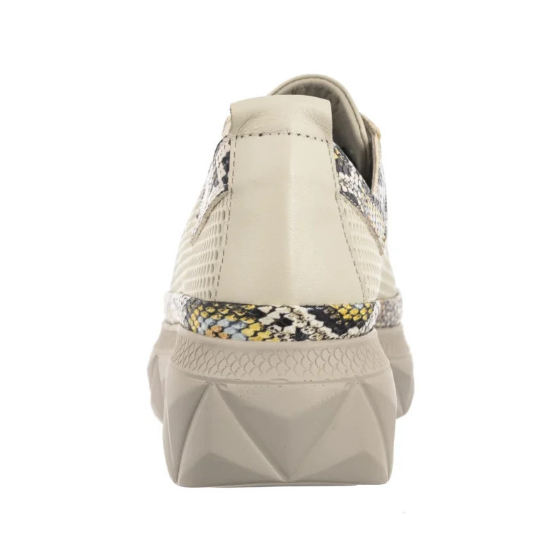 Venezia Beżowe Ażurowe L055LEBEOSP033 (VE832-a) shoes