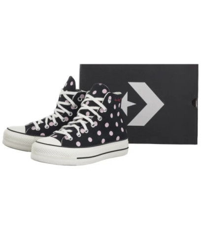 Converse CTAS Lift Hi Black/Summit Pink/Egret A10688C (CO761-a) shoes