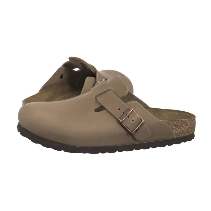 Birkenstock Boston BS  Soft Footbed Tabacco Brown 1019484 (BK288-a) Women's Shoes/Flip Flops