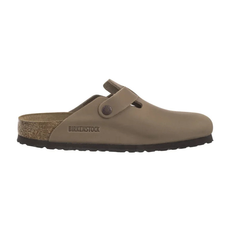 Birkenstock Boston BS  Soft Footbed Tabacco Brown 1019484 (BK288-a) Women's Shoes/Flip Flops