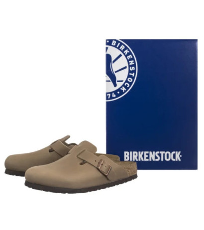 Birkenstock Boston BS  Soft Footbed Tabacco Brown 1019484 (BK288-a) Women's Shoes/Flip Flops