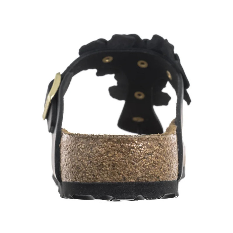 Birkenstock Gizeh Flower Embellishment Black 1026693 (BK294-a) flip flops
