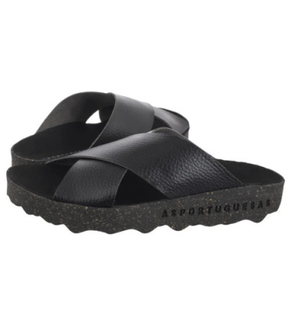 Asportuguesas Cross L Eco Leat Black P018276000 (AP16-a) Women's Shoes/Flip Flops