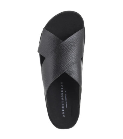 Asportuguesas Cross L Eco Leat Black P018276000 (AP16-a) Women's Shoes/Flip Flops