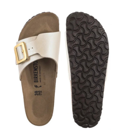 Birkenstock Catalina Cushion Buckle Graceful Pearl White 1029393 (BK289-b) Women's Shoes/Flip Flops