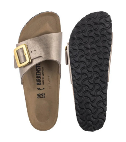 Birkenstock Catalina Cushion Buckle Graceful Taupe 1029416 (BK289-c) Women's Shoes/Flip Flops
