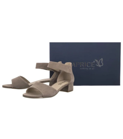 Caprice Szare 9-28212-42 338 Mud Suede (CP436-a) shoes