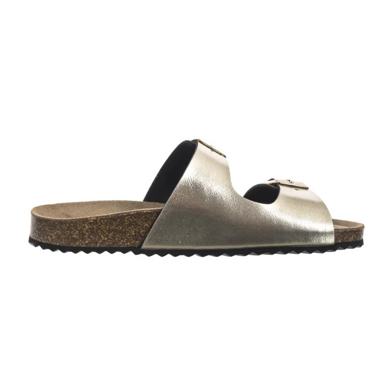 Geox D Brionia L Lt Gold D35LSL 000BN C2012 (GE222-a) Women's Shoes/Flip Flops