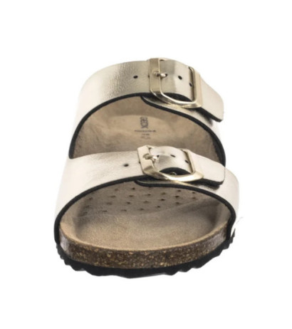 Geox D Brionia L Lt Gold D35LSL 000BN C2012 (GE222-a) Women's Shoes/Flip Flops