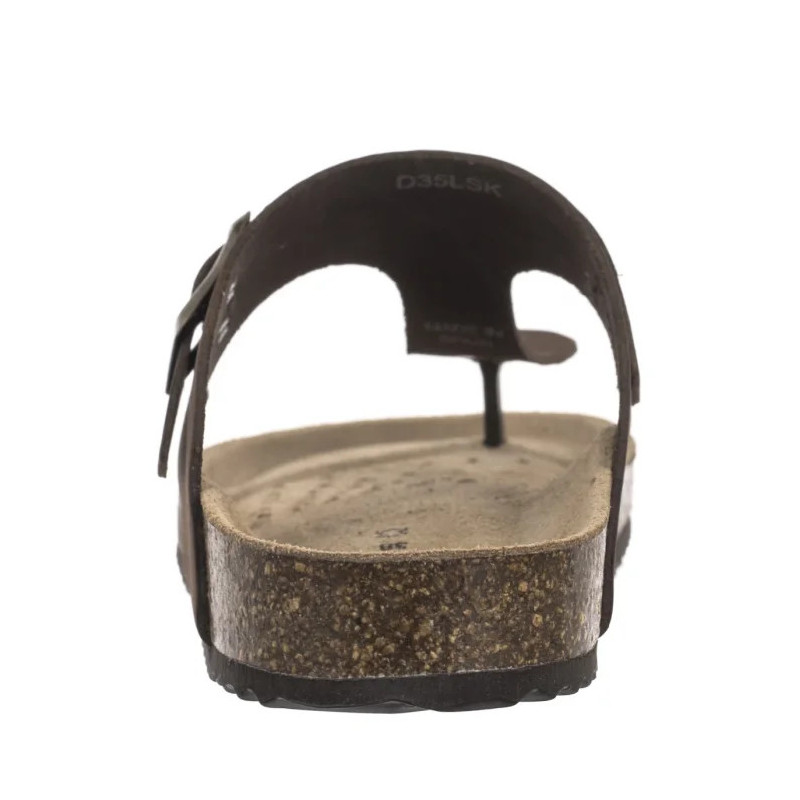 Geox D Brionia K Coffee D35LSK 00032 C6009 (GE224-a) flip flops