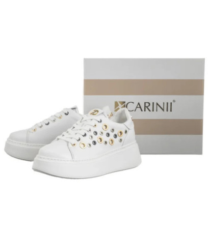 Carinii Białe B10047__-L46-000-000-F69 (CI806-a) shoes
