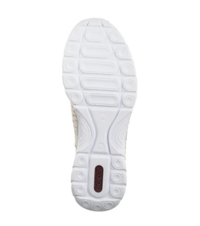 Rieker Beżowe N42V3-60 Beige (RI248-a) shoes