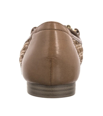 Tamaris Brązowe 1-22138-44 Cognac (TM529-a) ballerinas