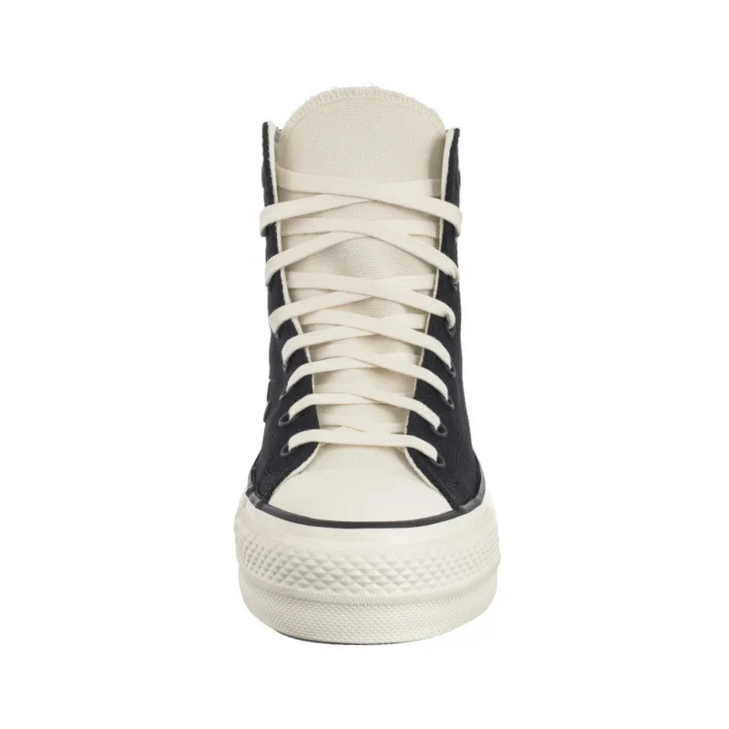 Converse CTAS Lift Hi Black/Egret/Black A12552C (CO763-a) shoes