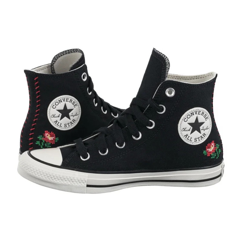 Converse CTAS Hi Black/Lt Jellyfish Jitter A13657C (CO765-a) shoes