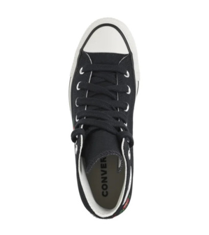 Converse CTAS Hi Black/Lt Jellyfish Jitter A13657C (CO765-a) shoes