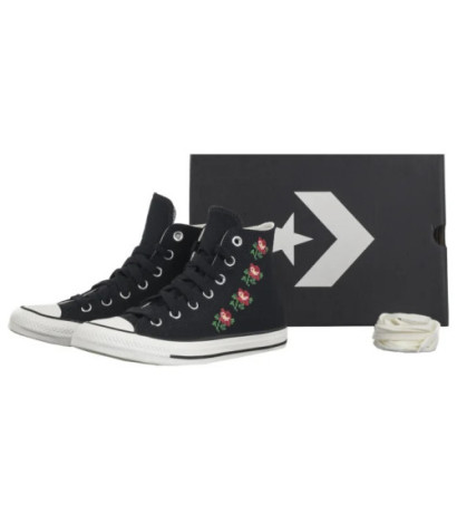 Converse CTAS Hi Black/Lt Jellyfish Jitter A13657C (CO765-a) shoes
