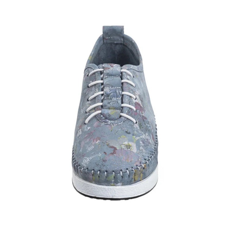 Venezia Niebieskie w Kwiaty E149NUBUOSP029 (VE834-a) shoes
