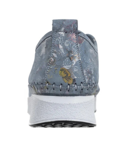 Venezia Niebieskie w Kwiaty E149NUBUOSP029 (VE834-a) shoes