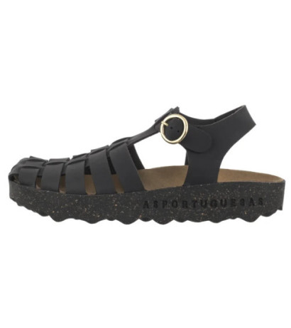 Asportuguesas Calix L Eco Nubu Black P018277000 (AP19-a) sandals