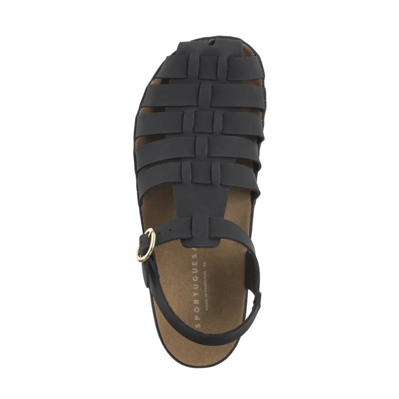 Asportuguesas Calix L Eco Nubu Black P018277000 (AP19-a) sandals