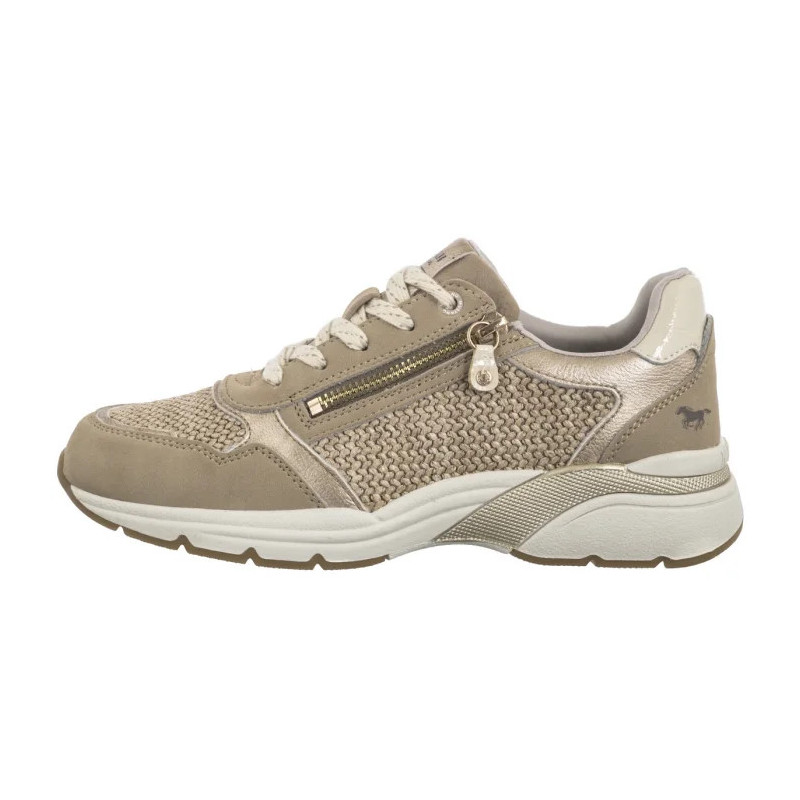Mustang Beżowe 1512-303-4 (MU572-a) shoes