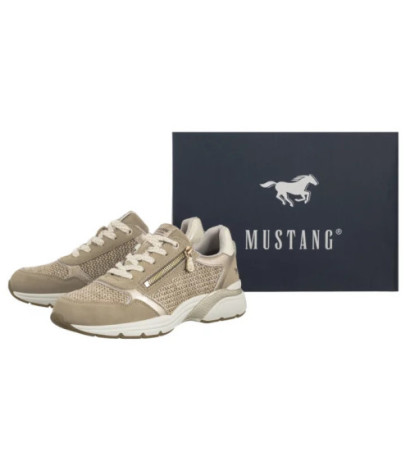 Mustang Beżowe 1512-303-4 (MU572-a) shoes