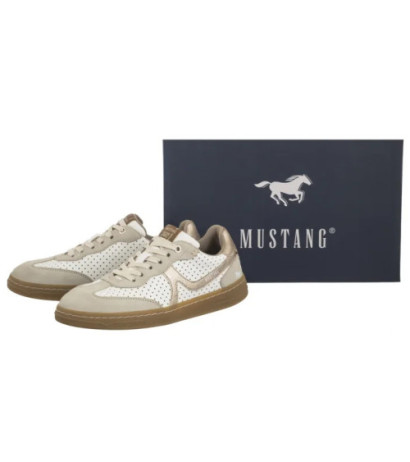 Mustang Białe 1511-302-243 (MU575-a) sneakers