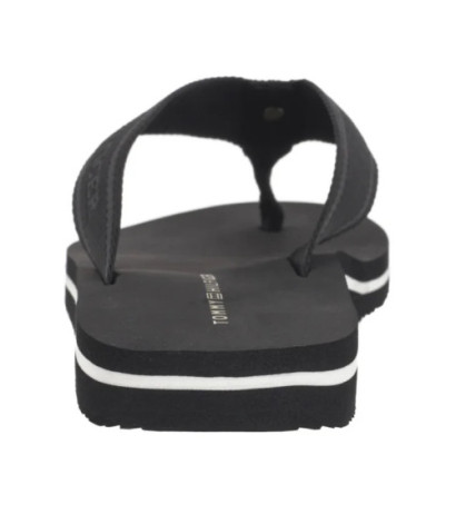 Tommy Hilfiger Hilfiger Webbing Beach Sandal Black FW0FW08515 BDS (TH1317-a) flip flops
