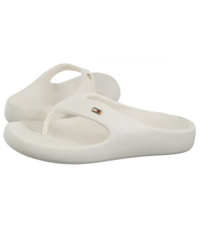 Tommy Hilfiger TH Comfort Beach Sandal Ancient White FW0FW08522 YBH (TH1324-a) flip flops